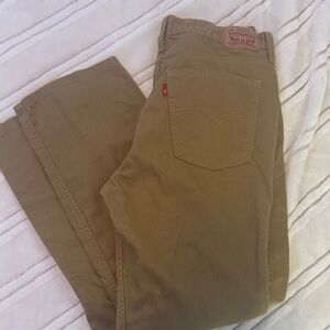 Levi's Khaki Denim Pants